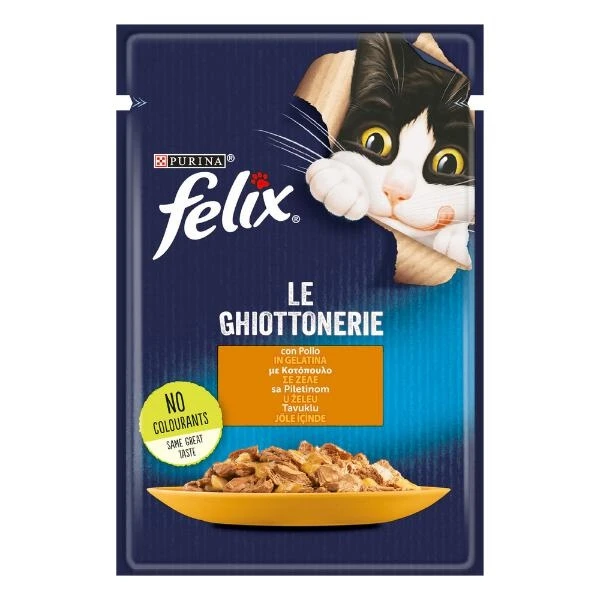 Purina Felix Ghiottonerie Pollo in Jelly 26 x 85 g
