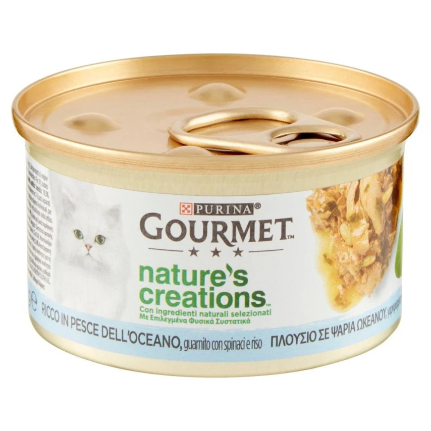 Purina Gourmet Nature's Creation Mousse in salsa al pesce 85 g