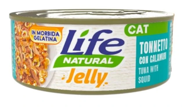 Lifecat Jelly 70g Tonnetto/Calamari - Lifepet