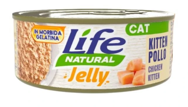 LIFECAT Jelly 70g KITTEN Pollo - LIFEPET