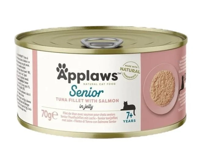 Applaws Senior Tonno e Salmone in Jelly 70 g