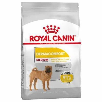 Royal Canin Medium Dermacomfort per Cani di Taglia Media - 3 kg