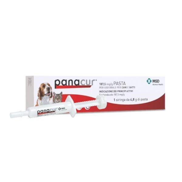 MSD Panacur Pasta 187,5 mg/g per Cane e Gatto