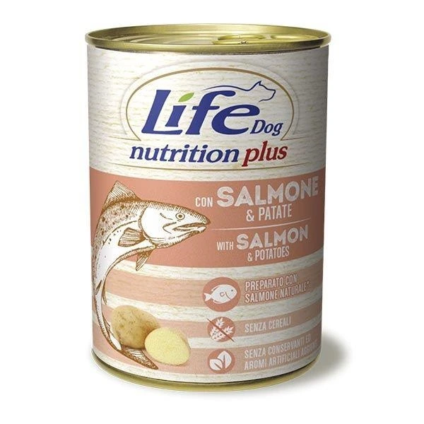 Lifepet Lifedog Salmone e Patate 400 g