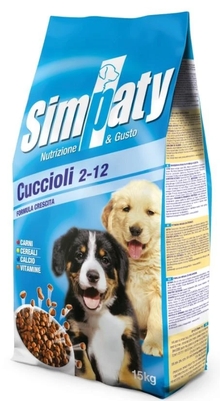 Simpaty Dog Puppy Carne per Cuccioli 15 kg