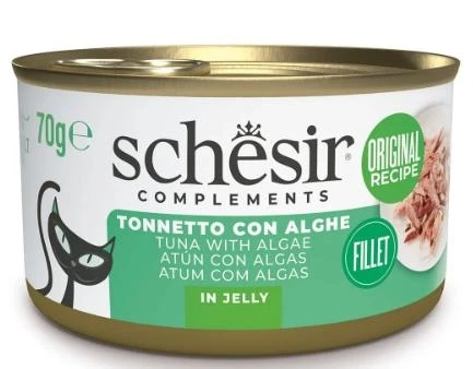 Schesir Cat Jelly Filetti Tonnetto Alghe 70g - Agras