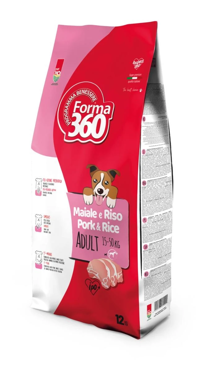 Forma Dog Maiale e Riso 12 kg - Cibo per Cani