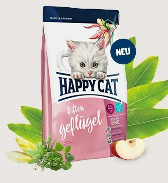 HappyCat Kitten Farm Poultry Pollo 300 g