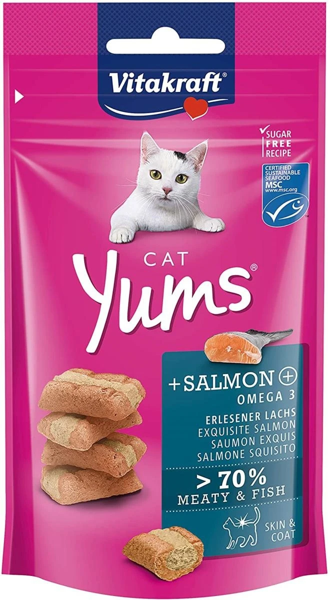 Vitakraft Cat Yums Salmone MSC 40 g