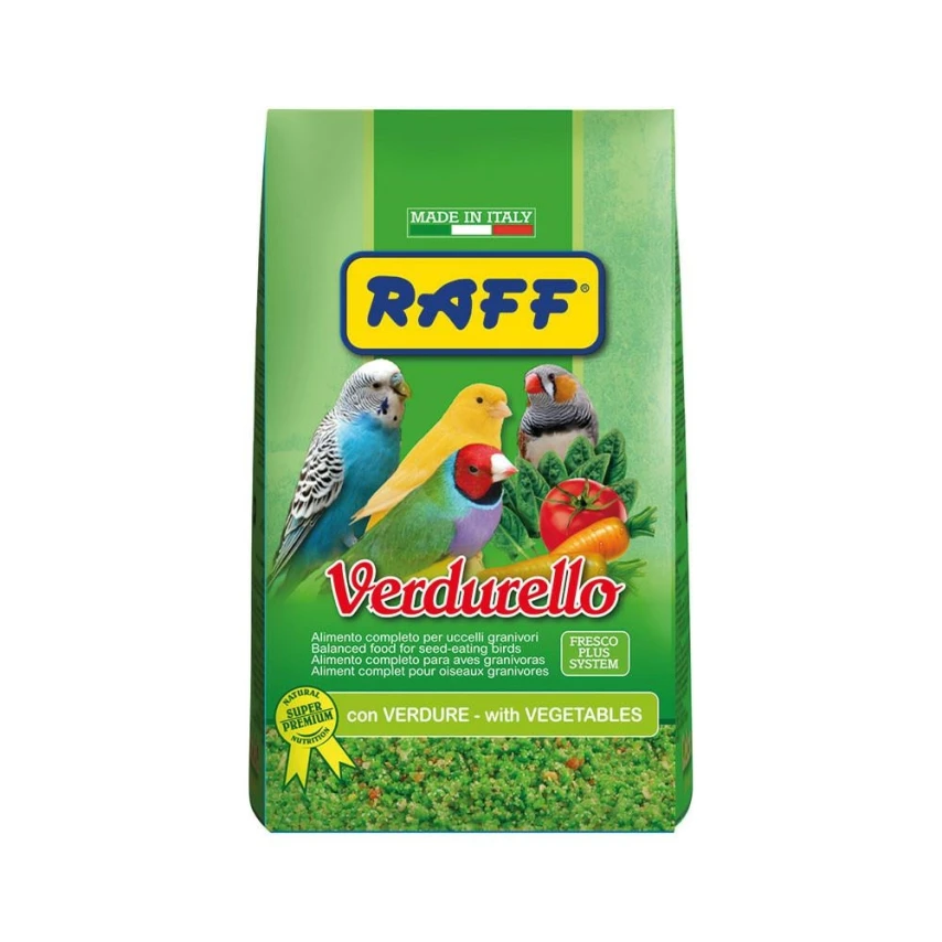 Raff Verdurello 400 g - Mangime per uccelli