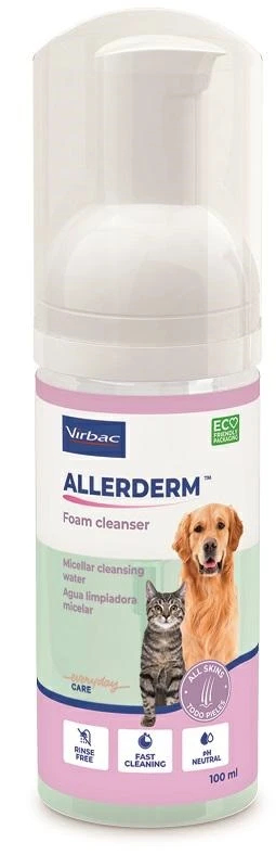 Virbac Allerderm Foam Cleanser 100 ml