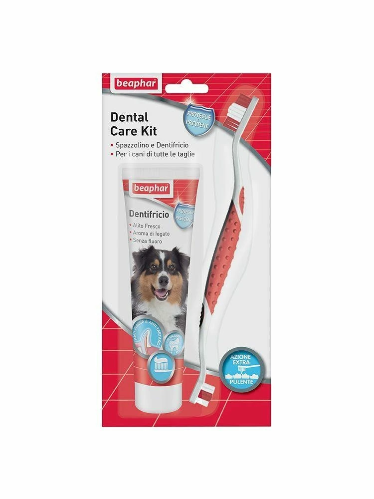 Beaphar Dental Care Kit 100 g - Igiene orale per animali
