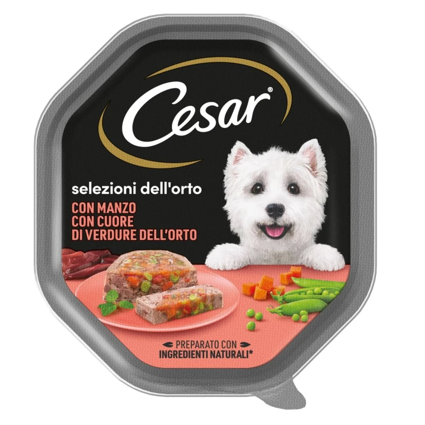 Cesar Cuore Manzo e Verdure 14 x 150 g