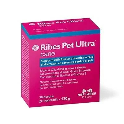 NBF Ribes Pet Ultra Gel per cani - 30 buste