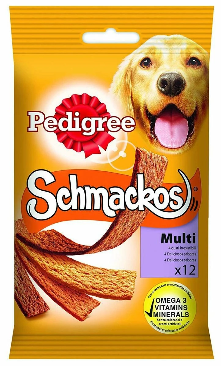 Pedigree Schmackos Multi per cani - 20 pezzi, 144 g