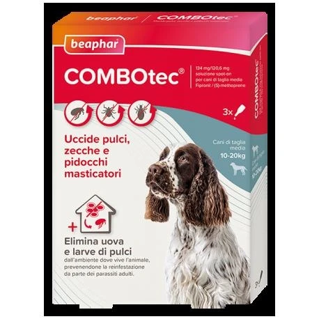 Beaphar Combotec Dog Medium - 3 Pipette Antiparassitarie