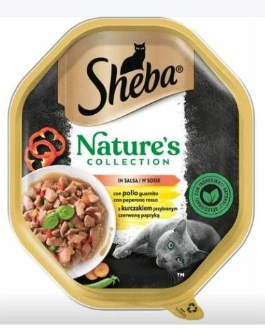 Sheba Nature Collection Pollo e Peperone 22 x 85 g