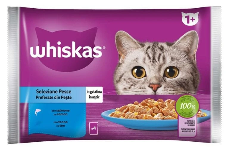Whiskas Core Selezione Pesce 4 x 85 g