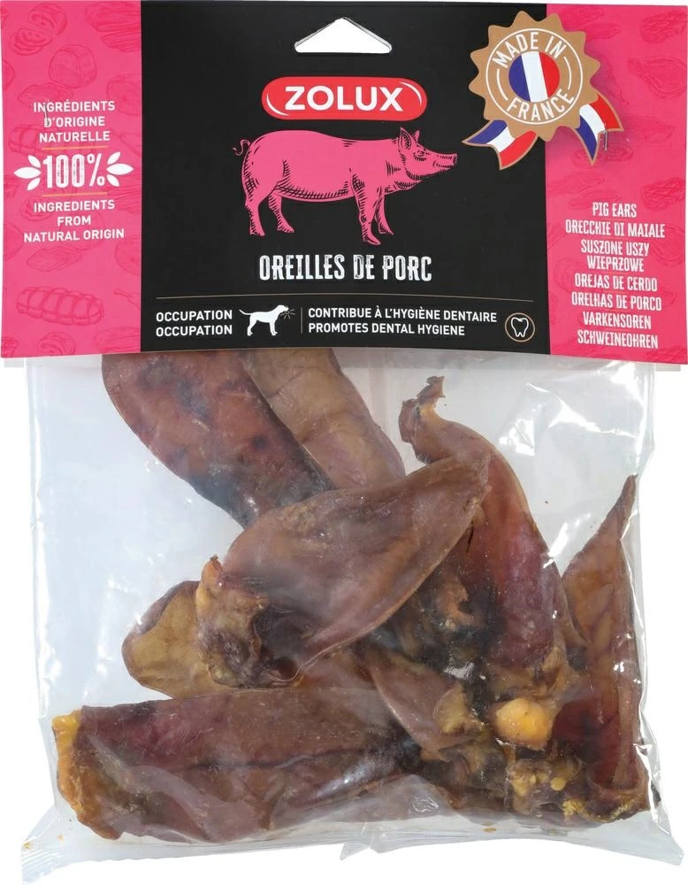 Zoolux Snack Naturali Mix Orecchie per Cani