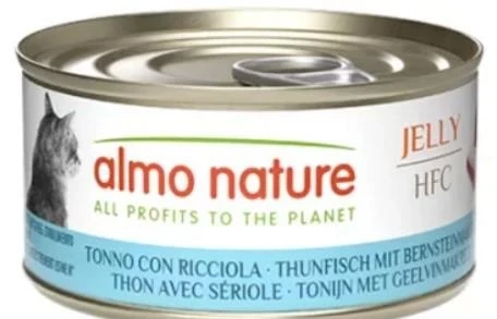 Almo Nature HFC Jelly Tonno con Ricciola 70 g per Gatto