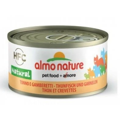 Almonature Tonno e Gamberetti 70 g - Umido per Gatti