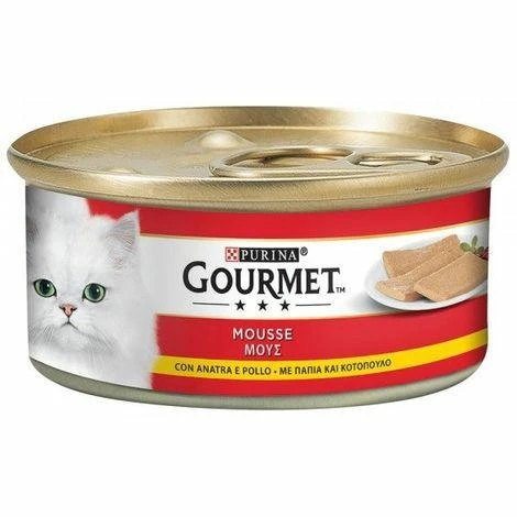 Purina Gourmet Mousse Anatra e Pollo 195 g