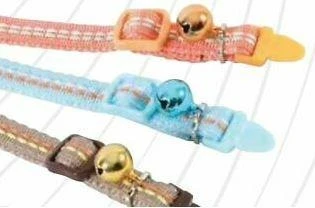 Zoolux Collare Regolabile Tempo in Nylon per Gatto - Chocco