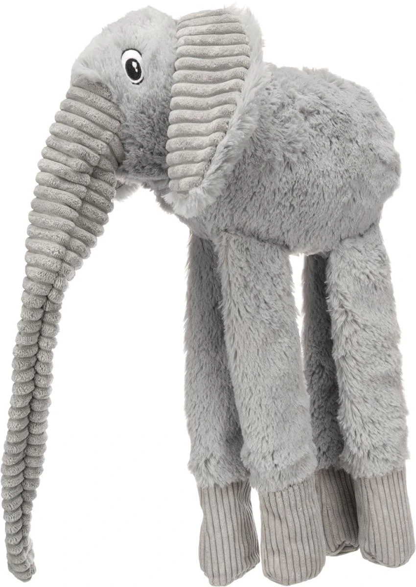Flamingo Giocattolo per Cani Hida Elefante Grigio 32x41x55 cm