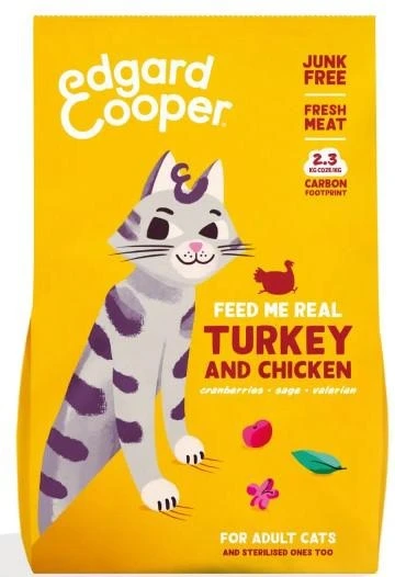 Edgard Cooper Cat Tacchino e Pollo 325 g
