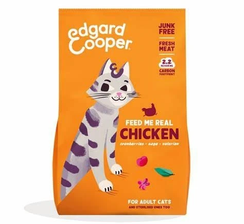 Edgard Cooper Cat Pollo 2 kg - Nutrizione Naturale per Gatti