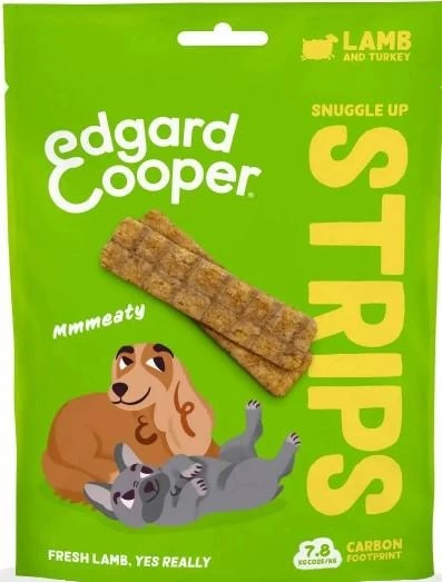 Edgard Cooper Strips all'agnello per cani 75 g