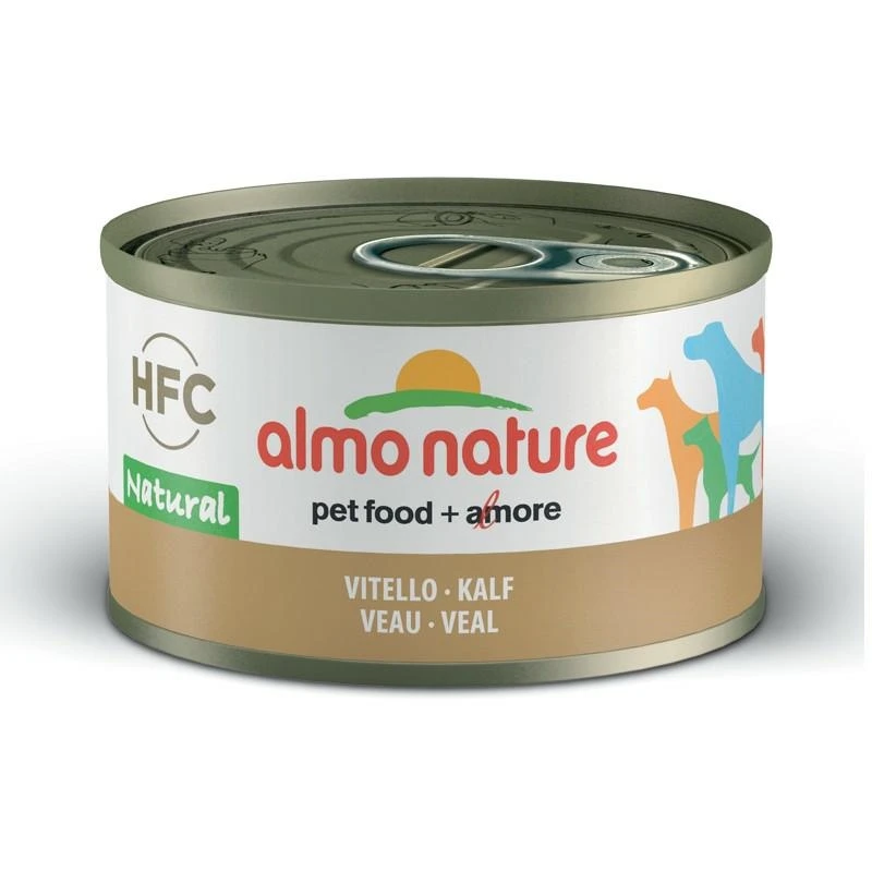 Almo Nature Vitello 95 g, cibo umido per cani