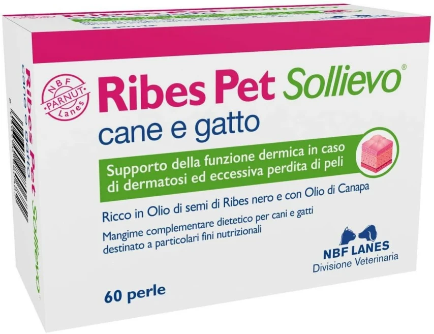 Ribes Pet Sollievo Cane/Gatto 60 perle - NBF,Gainte