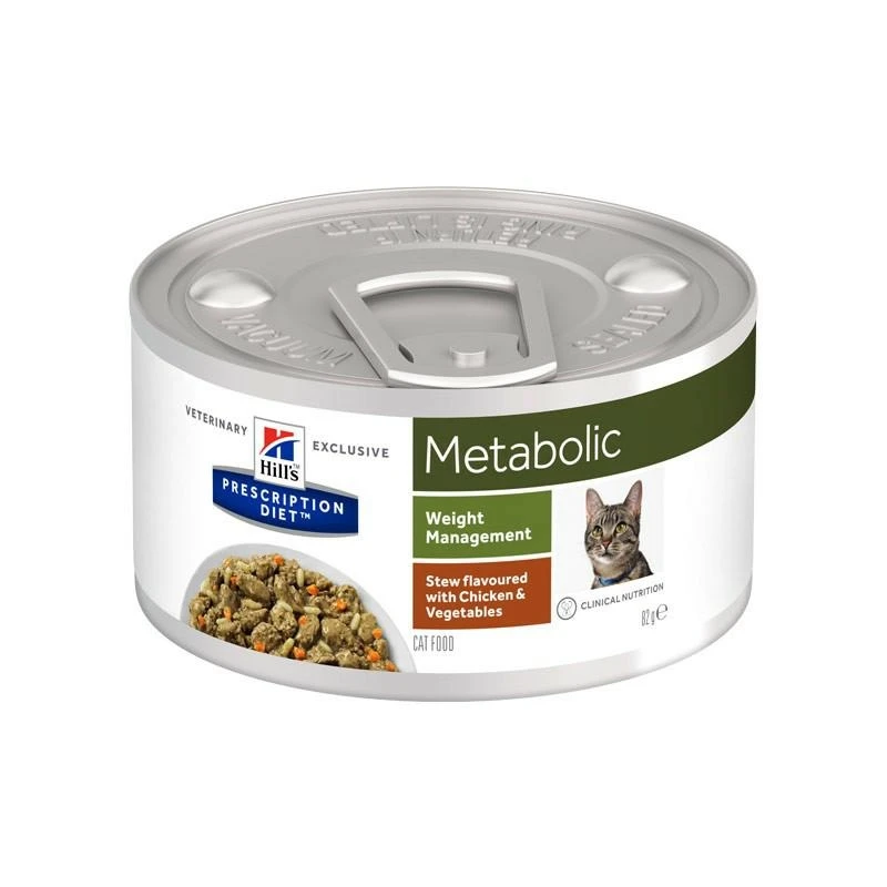 Hill's Cat Metabolic Spezzatino Pollo e Verdure 82 g