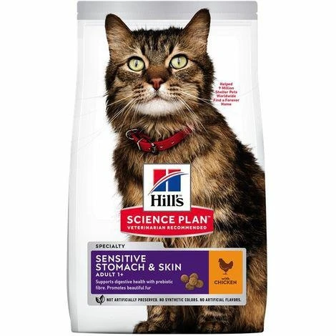 Hill's Gatto Sensitive Stomach & Skin Crocchette 300 g