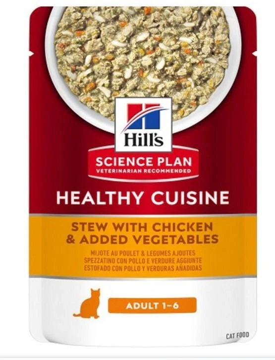 Hill's Gatto Buste Spezzatino al Pollo 12 x 80 g