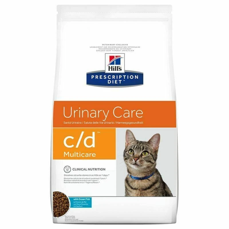 Hill's c/d Stress Gatto Pesce Oceano