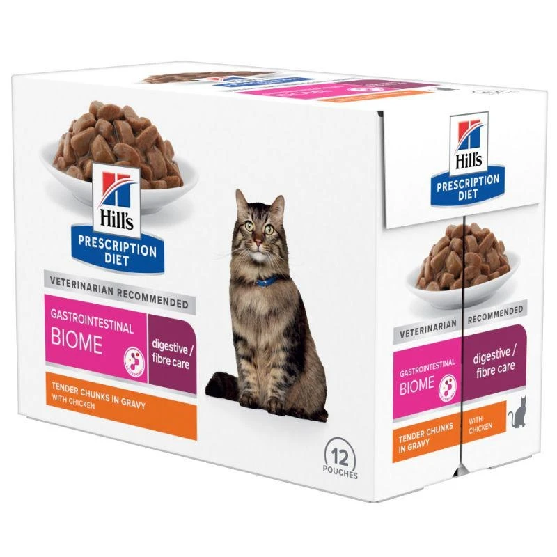 Hill's Gastrointestinal Biome Gatto - Buste 12 x 82 g