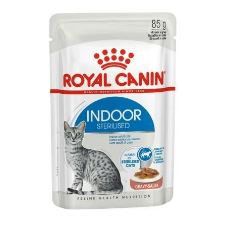 Royal Canin Indoor Gravy buste per gatto 12 x 85 g