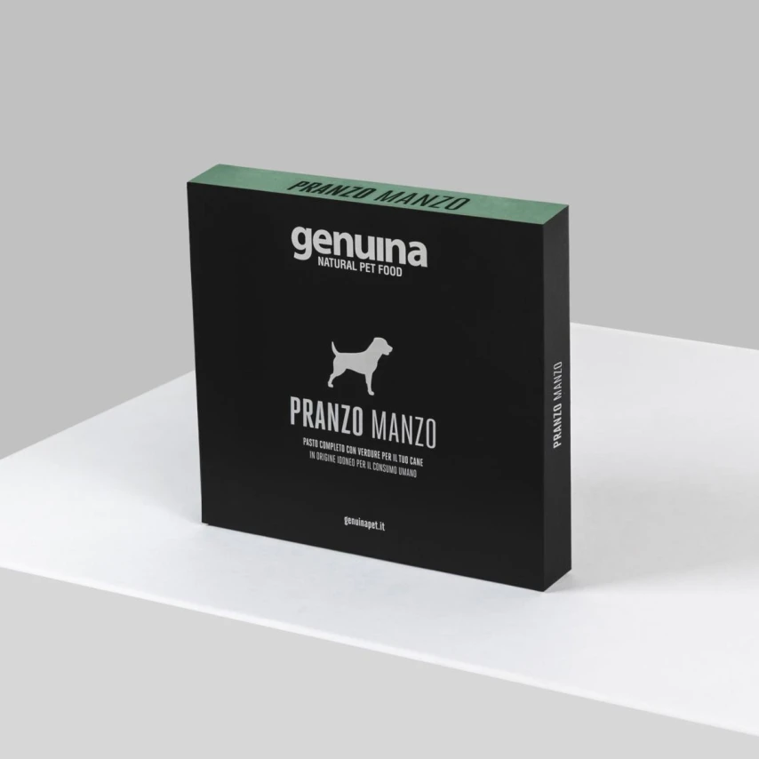 Genuina Pranzo al Manzo per Cani 90 g