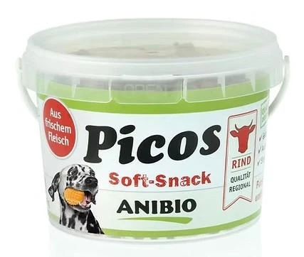 ANIBIO Picos Manzo 300g - Snack Delizioso per Cane