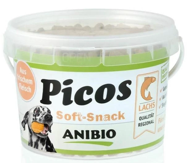 Anibio Picos Salmone Gr 300 - Snack per Cani