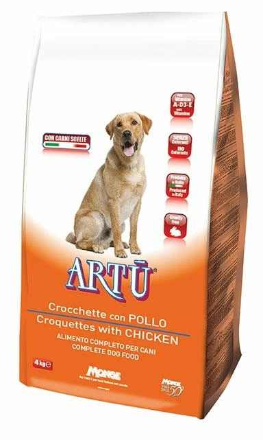 Artù Dog Pollo 4 kg - Crocchette per cani