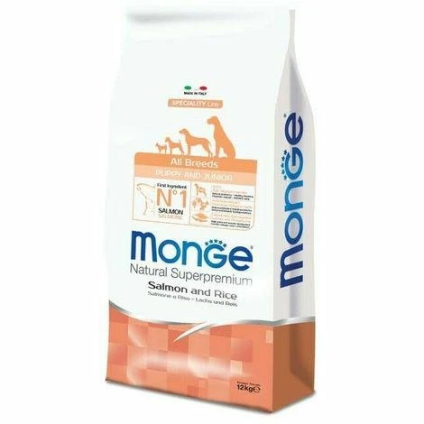 Monge Puppy Salmone Crocchette per Cani Cuccioli 800 g