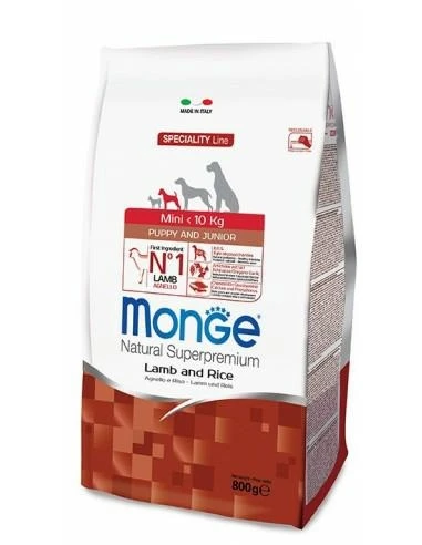 Monge Dog Mini Puppy Agnello 2,5 kg - per cuccioli di taglia piccola