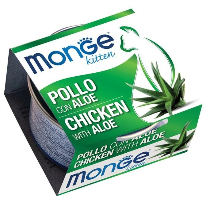 Monge Cat Fruits Kitten Pollo e Aloe 80 g