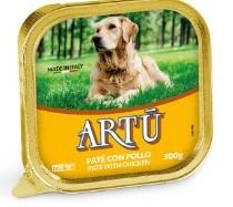 Artù Dog Vaschetta Pollo – Umido per cani 18 x 300 g