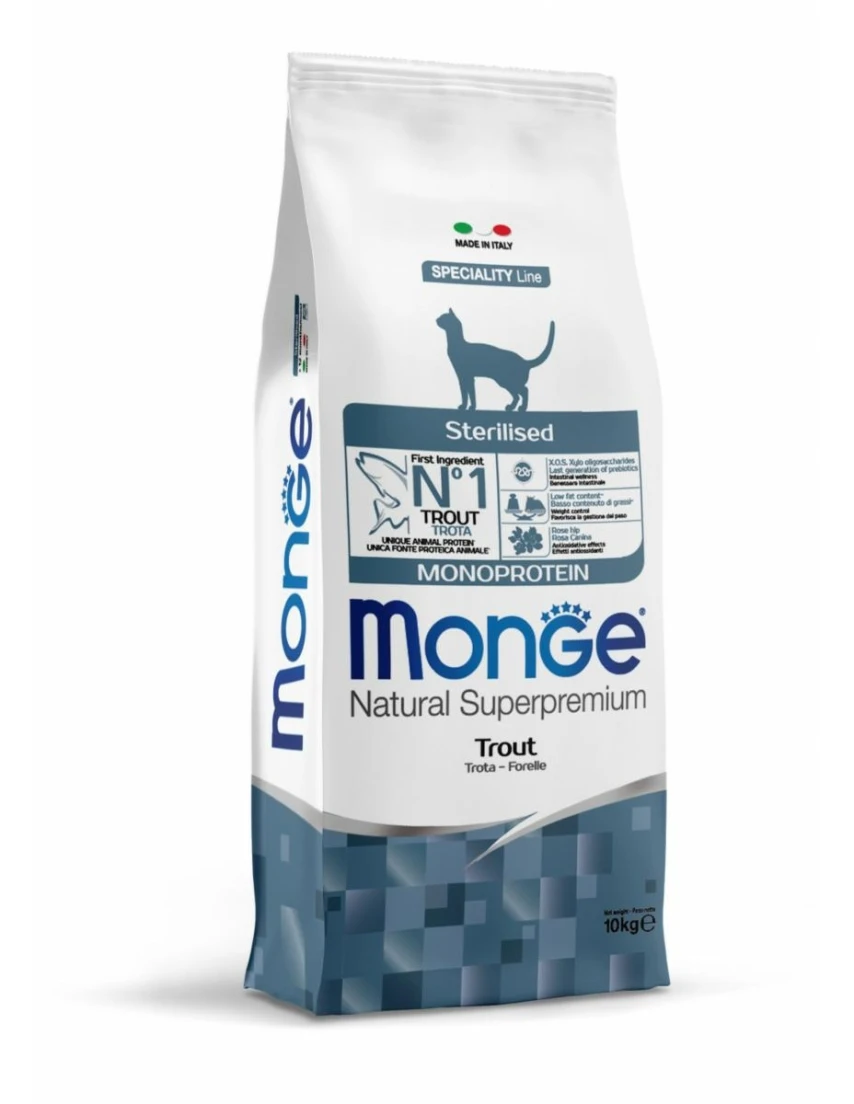 Monge Cat Sterilized Trota 10 kg