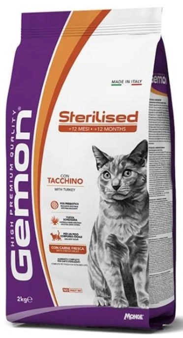 Gemon Cat Sterilized al Tacchino 2 kg