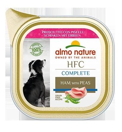 Almo Nature Dog Complete Prosciutto e Piselli 17 x 85 g